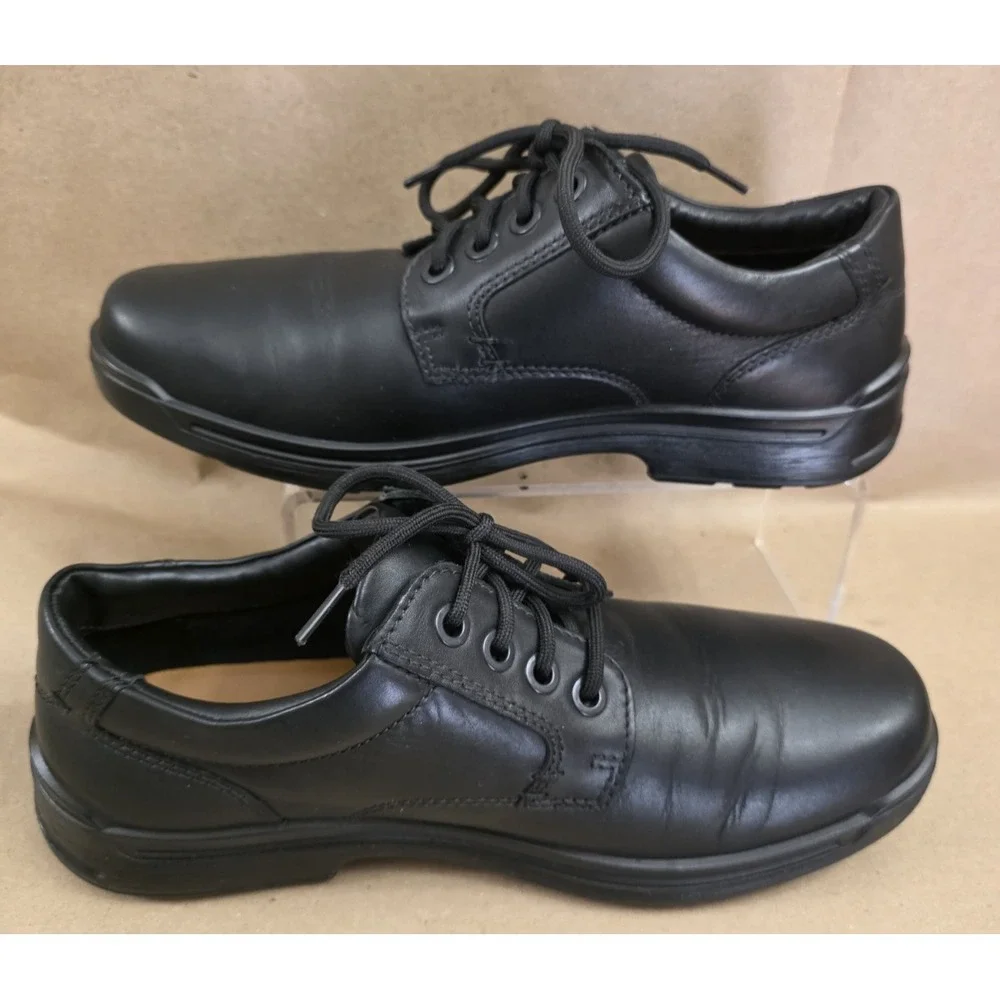 Hotter Burton (US 9 UK 8) STD Men's Formal Shoes Black Leather Lace Up